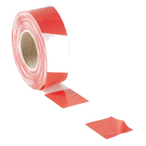 Faithfull Barrier Tape 70mm 500m Red&white