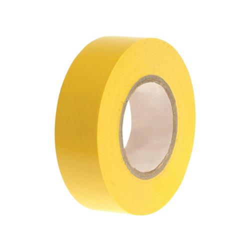 Faithfull Pvc Electrical Tape 19mm 20m Yellow