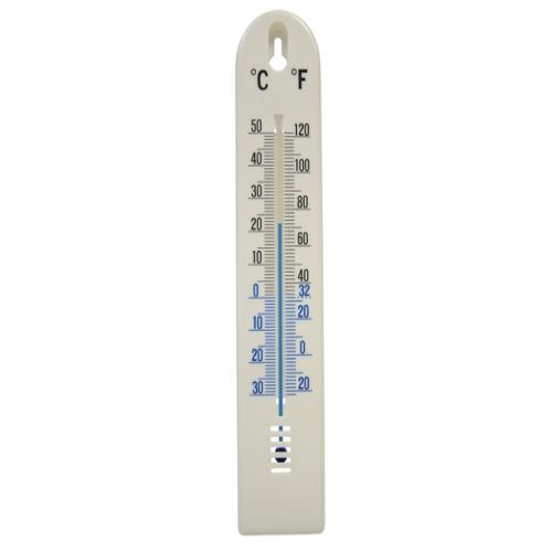 Faithfull Thermometer Wall Plastic 200mm
