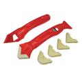 Faithfull Silicone Scraper Kit 2pc