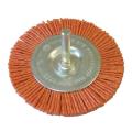 Faithfull Nylon Wheels Flat 100 X 6mm Shank