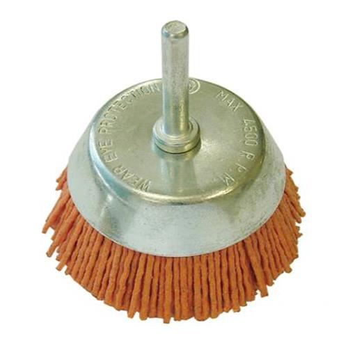 Faithfull Nylon Wheel Cup Brush 65x6mm Shank