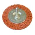 Faithfull Nylon Wheels Flat 75 X 6mm Shank