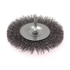 Faithfull Wire Brush 100 X 6mm Shank 0.30mm