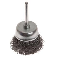 Faithfull Wire Cup Brush 50x6mm Shank 0.30mm