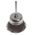 Faithfull Wire Cup Brush 50x6mm Shank 0.30mm
