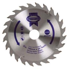 Faithfull Circular Saw Blade 190 X 16/20/30mm