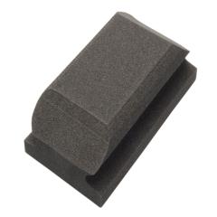 Flexipads Hand Sanding Block Shaped Black