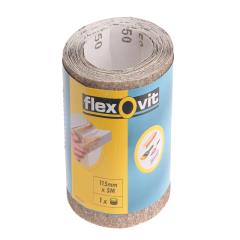 Flexovit Sanding Roll 115mm X 5m Coarse 80g