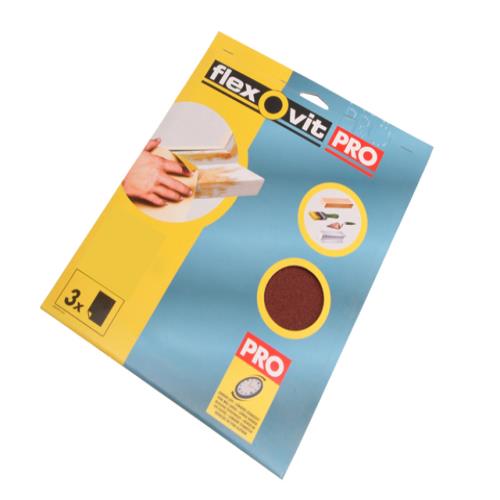 Flexovit Sanding Sheets 230x280mm Assorted