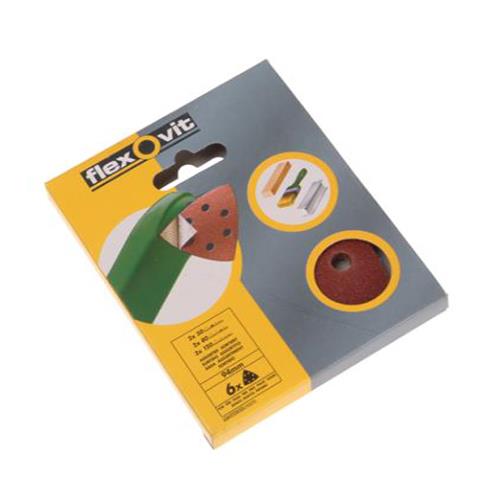 Flexovit Sanding Sheets 94mm Assorted