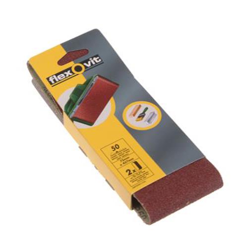 Flexovit Cloth Sanding Belt 75x457mm Assorted
