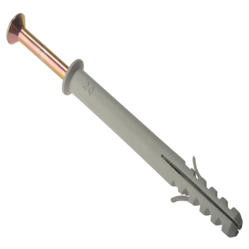 Forgefix Frame Fixing & Plug M8 X 80 Bag 10