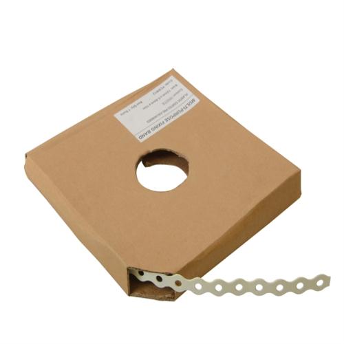 Forgefix White Pre-galvanised Band 12 X 0.8mm