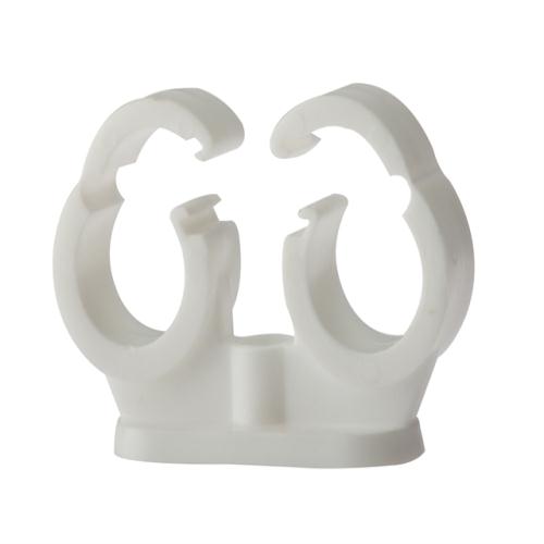 Forgefix Pipe Clip Double Cliplock 22mm