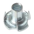 Forgefix Pronged T Nuts Zp M6 Bag 10