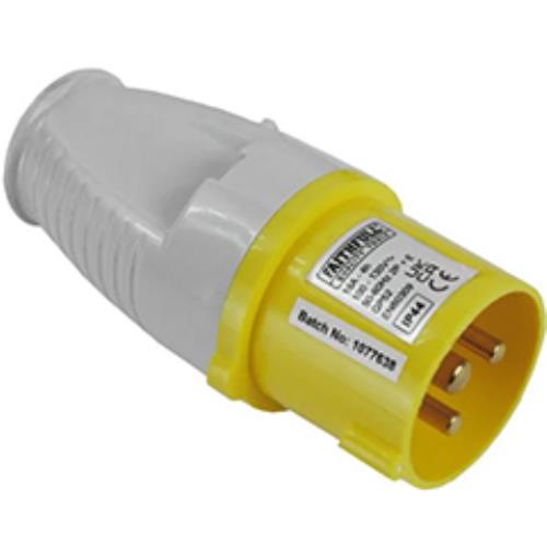 Fppplug110 Yellow Plug 16a 110v