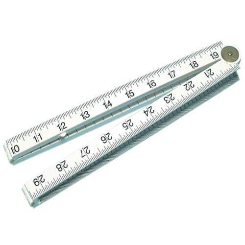Fisco Xfb1me White Nylon Rule 1 Metre / 39in