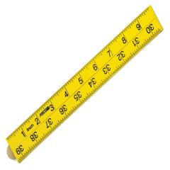Fisco Xfy1me Yellow Abs Nylon Rule 1 Metre /