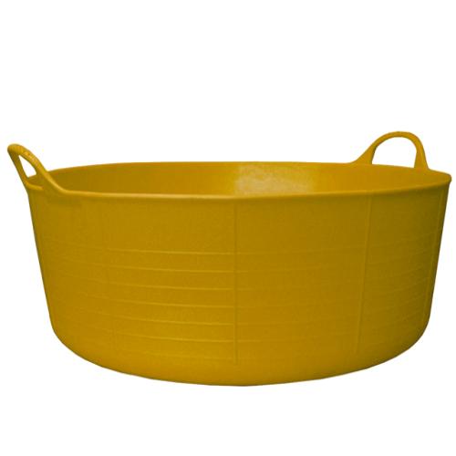 Gorilla Tubs Gorilla Tub Shallow 35l Yellow