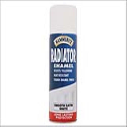 Hammerite Radiator Enamel Aerosol Satin 400ml