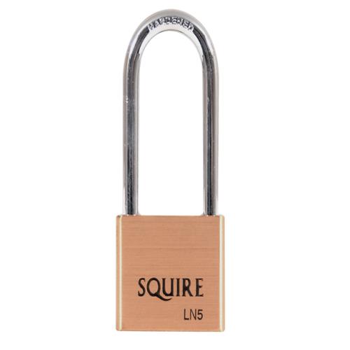 Henry Squire Ln5/2.5 Lion Brass Padlock 5-pin