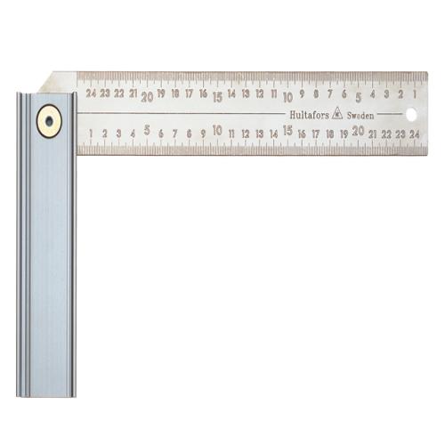 Hultafors Quattro Adjustable Try Square 25cm
