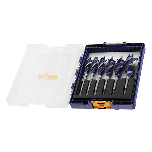 Blue Groove 6x Wood Auger Bit Set