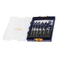 Blue Groove 6x Wood Auger Bit Set