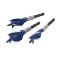 Irwin Blue Groove Stub Wood Bit Set 3pc