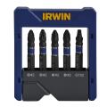 Irwin Impact Screwdriver Pocket Bit Set Of 5