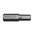 Irwin Screwdriver Bits Hex 4.0mm 25mm Pk10