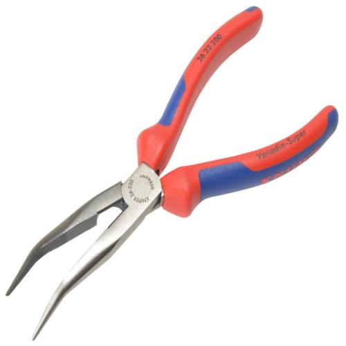 Knipex Bent Snipe Nose Side Cutting Pliers 8