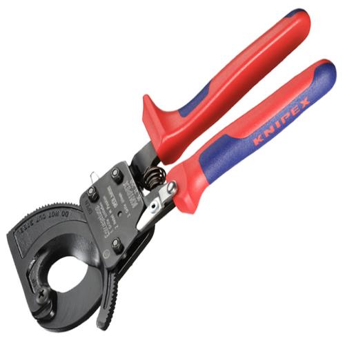 Knipex Cable Shears Ratchet Action 250mm(10