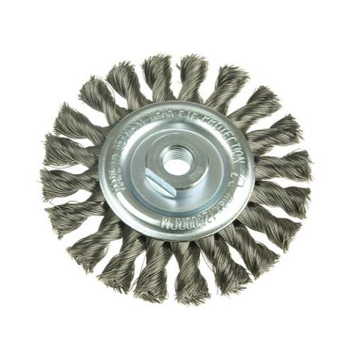 Lessmann Knot Wheel Brush 115 X 14mm M14 Bore