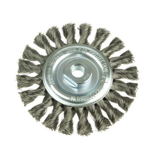 Lessmann Knot Wheel Brush 115 X 14mm 22.2mm