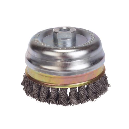 Lessmann Knot Cup Brush 125mm M14 X 0.50