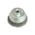 Lessmann Cup Brush 10cm M14x0.35 Steel Wire