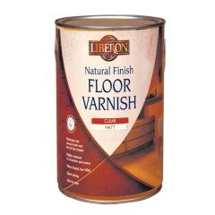 Liberon Finish Floor Varnish Clear Matt 2.5l