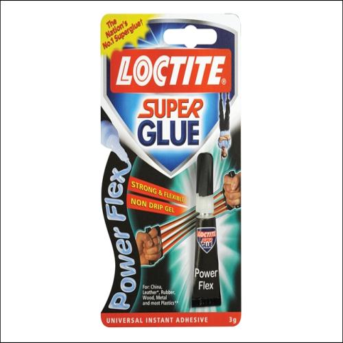 Loctite Powerflex Super Glue Gel Tube 3g London Power Tools