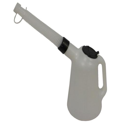 Lumatic Polyethylene Oil Measure Jug+spout 2l