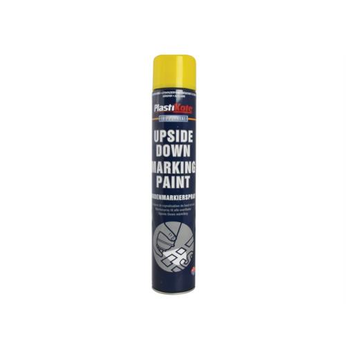 Plasti-kote Upside Down Mark Paint Yellow