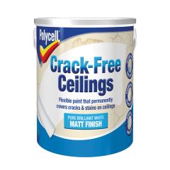 Polycell Crack-free Ceilings Smooth Matt 2.5l