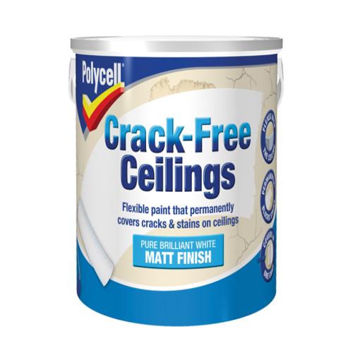 Polycell Crack-free Ceilings Smooth Matt 2.5l