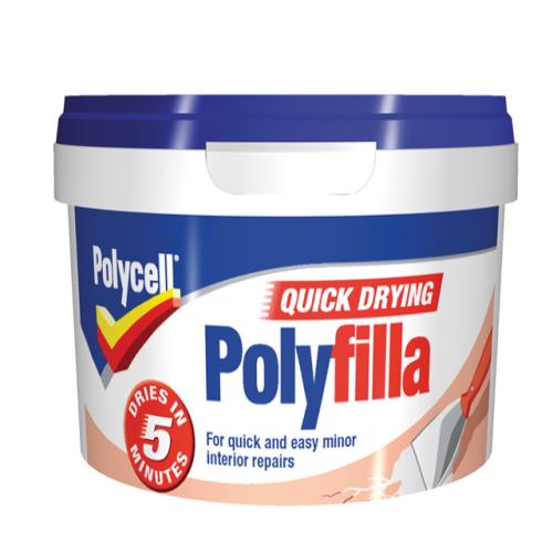 Polycell Quick Drying Polyfilla Tub 500g