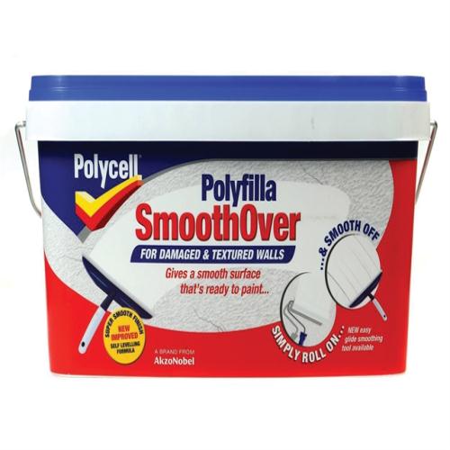 Polycell Smooth Over Damaged/textured Wall 5l