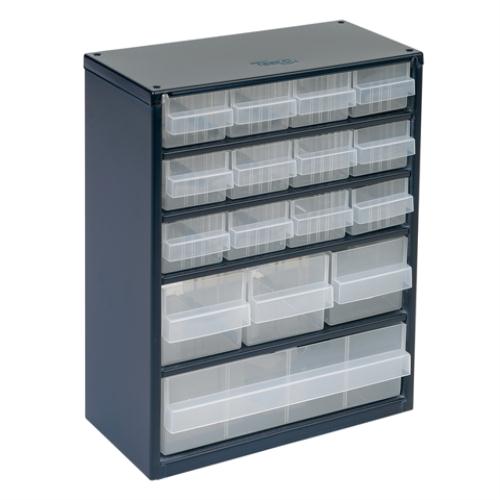 Raaco 616-123 Metal Cabinet 16 Drawer