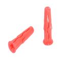 Rawlplug Red Uno Plugs 6mm X 28mm Card Of 48