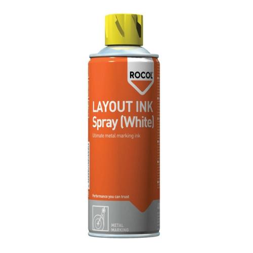 Rocol Layout Ink Spray-white 400ml