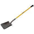Roughneck Square Shovel 57.5 Inch D Handle
